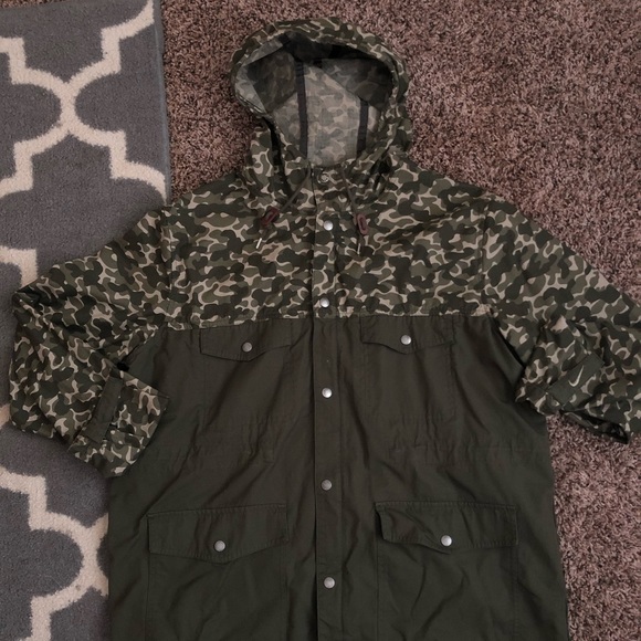 Nike Other - Nike Ripstop Camo Athletic Dept Jacket size XL